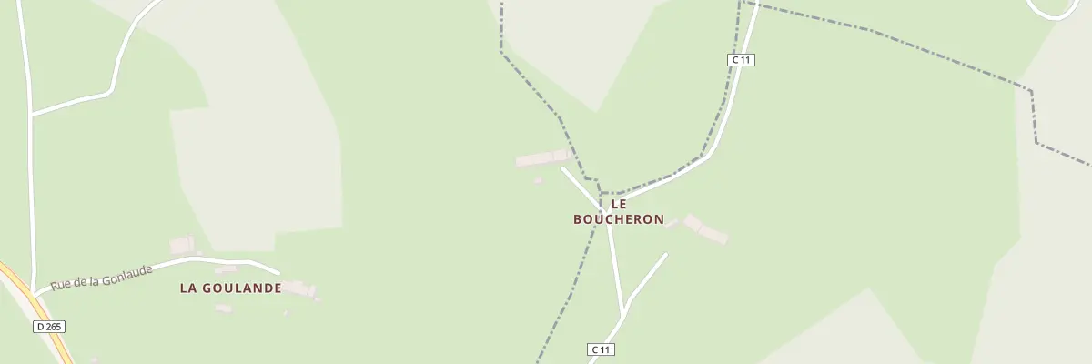Plan du 5063 Le Boucheron à Doranges