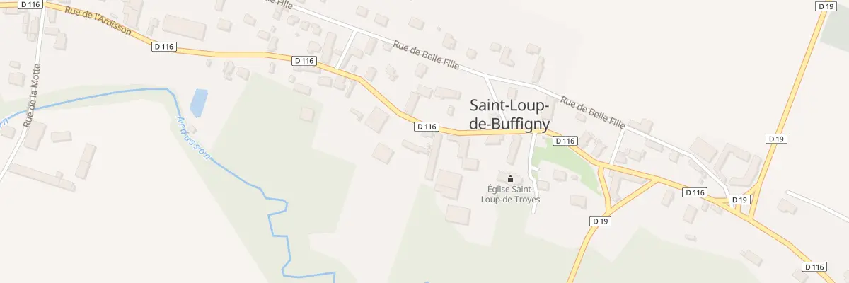 Plan du 13 Rue de l’Ardusson à Saint-Loup-de-Buffigny
