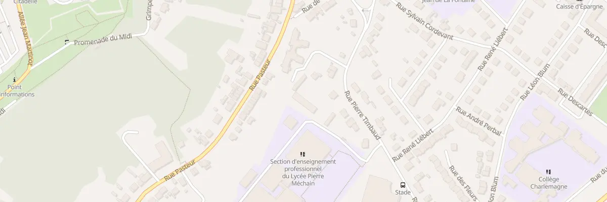 Plan du 28B Rue Pierre Timbaud à Laon