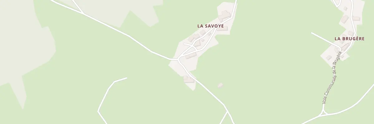 Plan du 5087 La Savoye à Novacelles