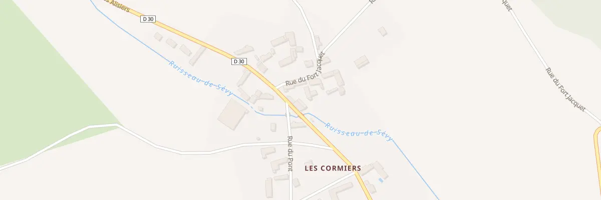 Plan du 10 Rue des Alisiers à Fournaudin