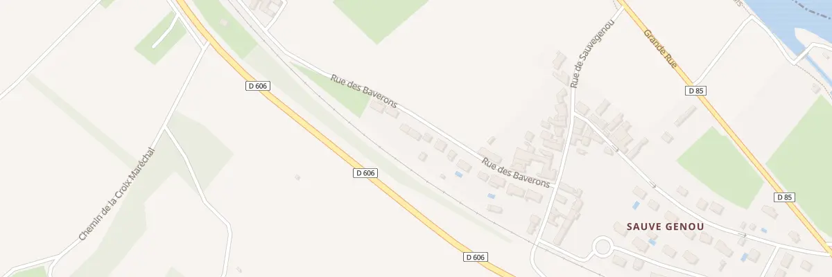 Plan du 11 Rue des Baverons à Vincelles
