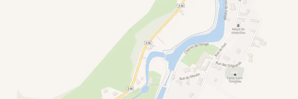 Plan du 5 Rte d’Hannappes à Vénérolles