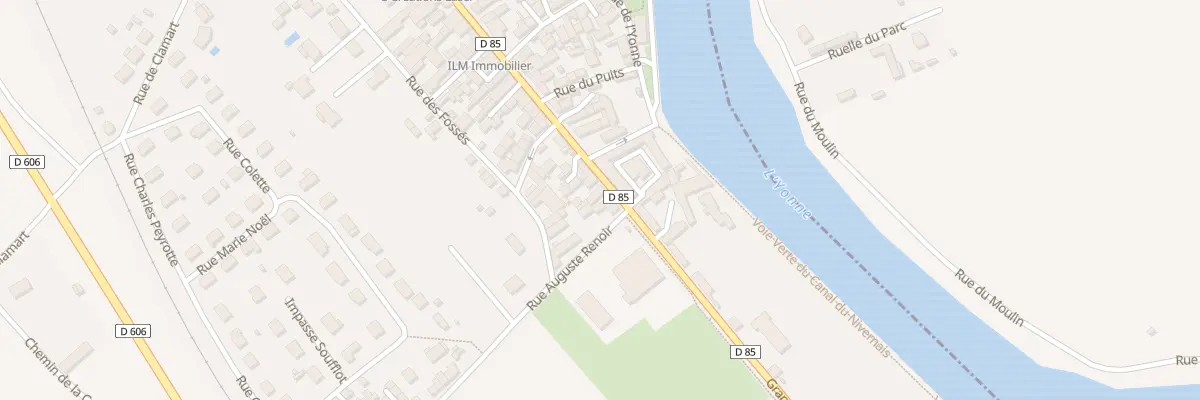 Plan du 45 Gr Grande Rue à Vincelles