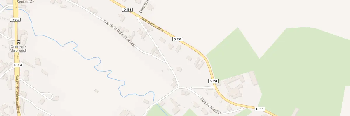 Plan du 14 Rue Berlandois à Orsinval