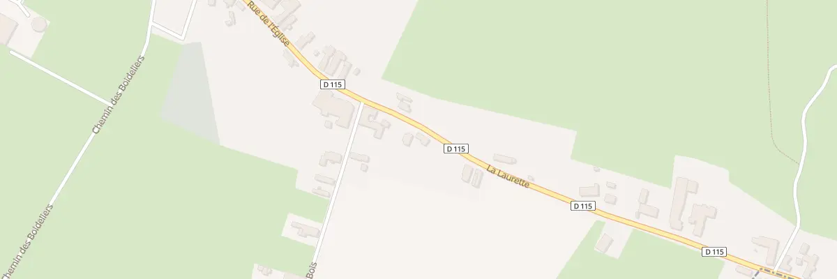 Plan du 4 La Laurette à Rejet-de-Beaulieu