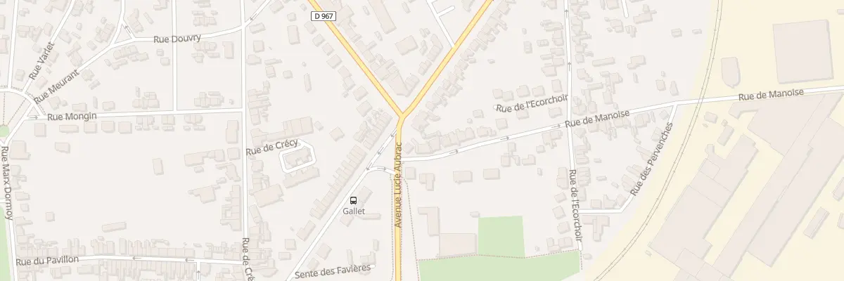 Plan du 3 Rue de Manoise à Laon