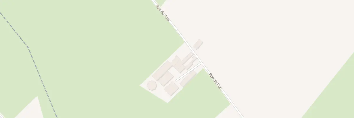 Plan du 1 Rue de Poix à Robersart
