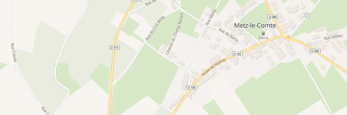 Plan du 6 Rue des Vignes du Four à Metz-le-Comte