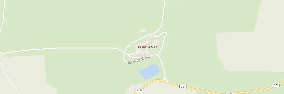Plan du 5017 Fontanet à Varennes-Saint-Honorat