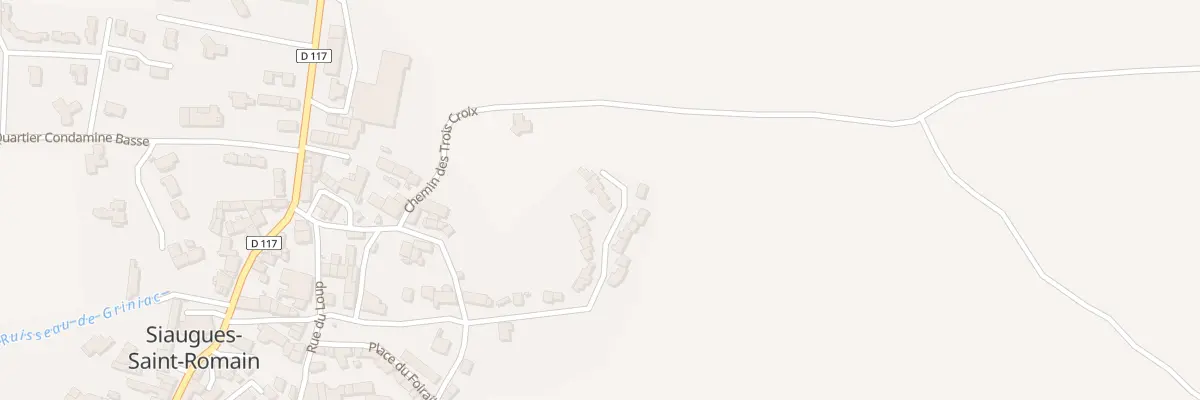 Plan du 19 Imp du Petit Breuil à Siaugues-Sainte-Marie