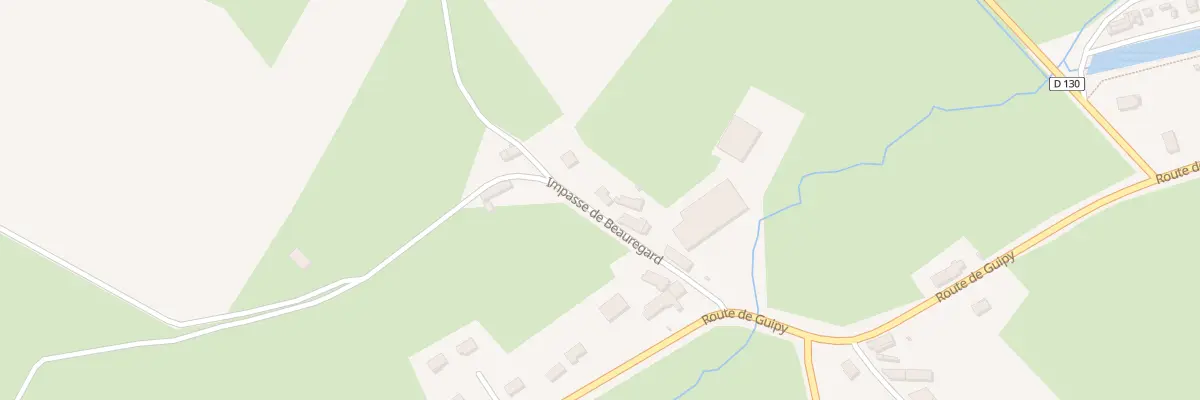 Plan du 6 Imp de Beauregard à Chaumot