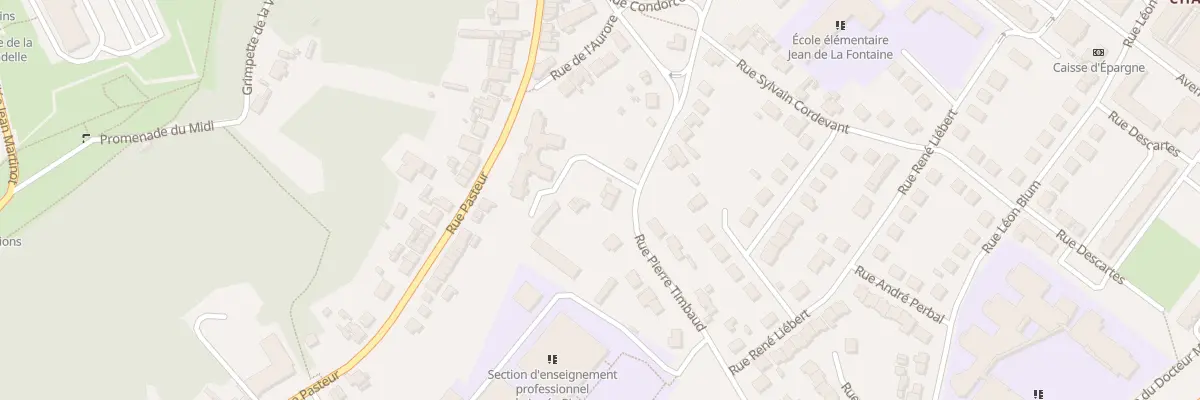 Plan du 22 Rue Pierre Timbaud à Laon