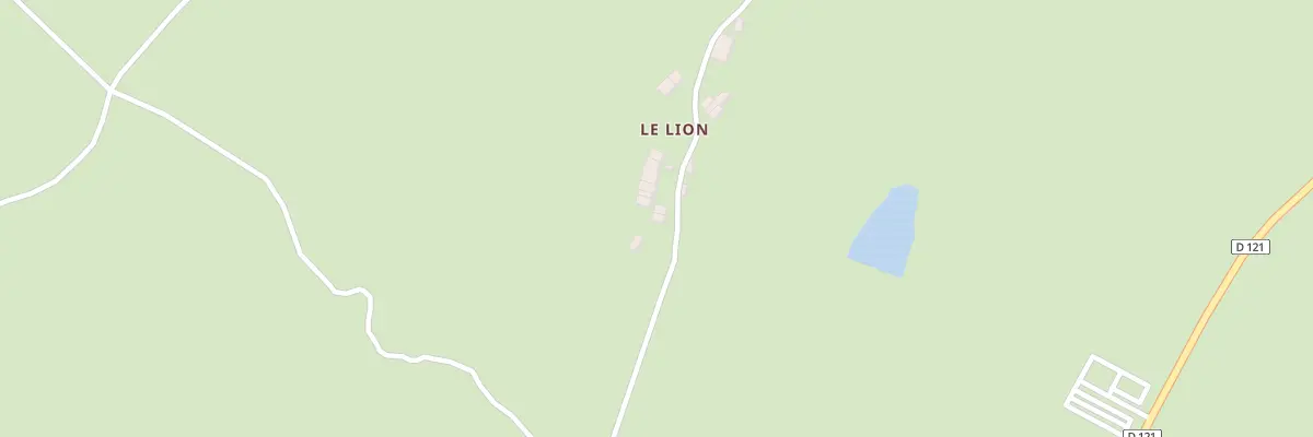 Plan du 5120 Le Lion à Nizerolles