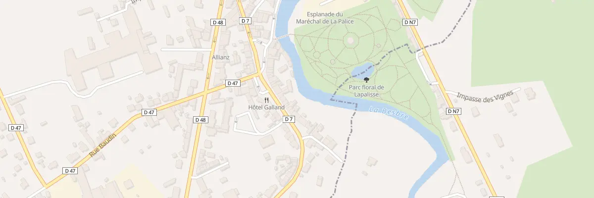 Plan du 49 Pl de la République à Lapalisse