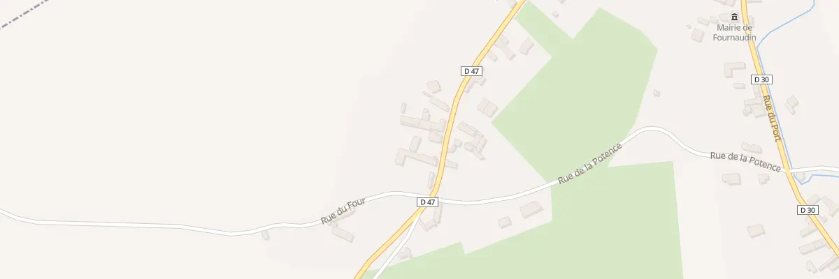 Plan du 20 Rue du Merisier aux Filles à Fournaudin
