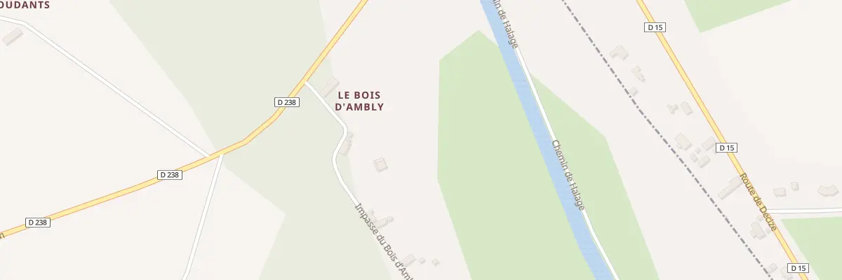 Plan du 5 Le Bois d’Ambly à Paray-le-Frésil