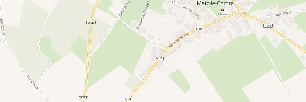 Plan du 5 Rue Martin à Metz-le-Comte