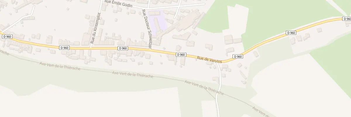 Plan du 754 Rue de Vervins à Guise