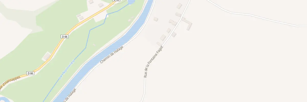 Plan du 8A Rue de la Fontaine Fagot à Vénérolles
