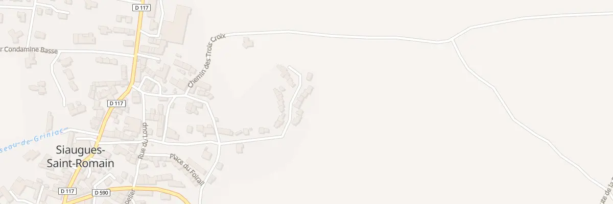 Plan du 10 Imp du Petit Breuil à Siaugues-Sainte-Marie