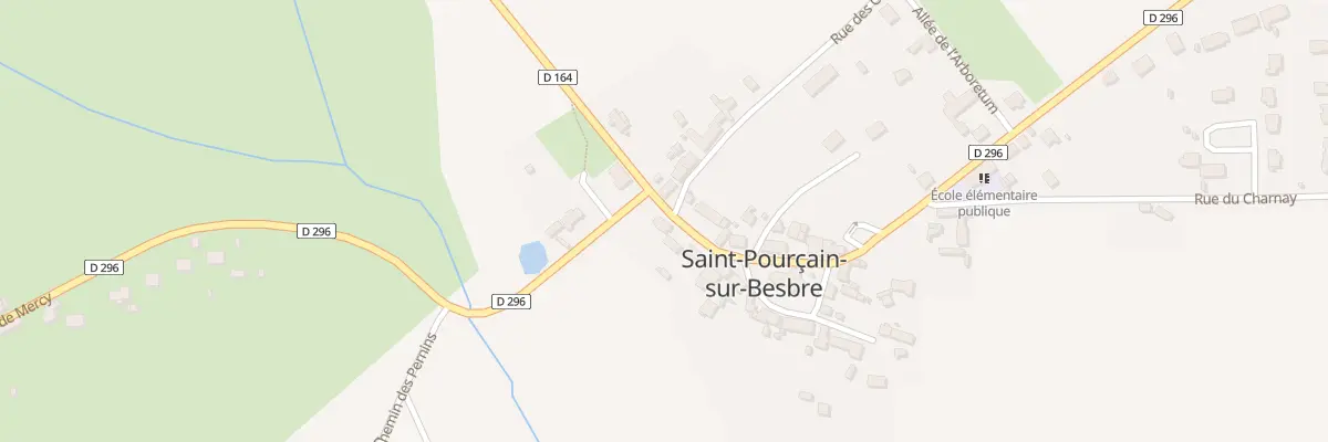 Plan du 2 Rte des Tilleuls à Saint-Pourçain-sur-Besbre