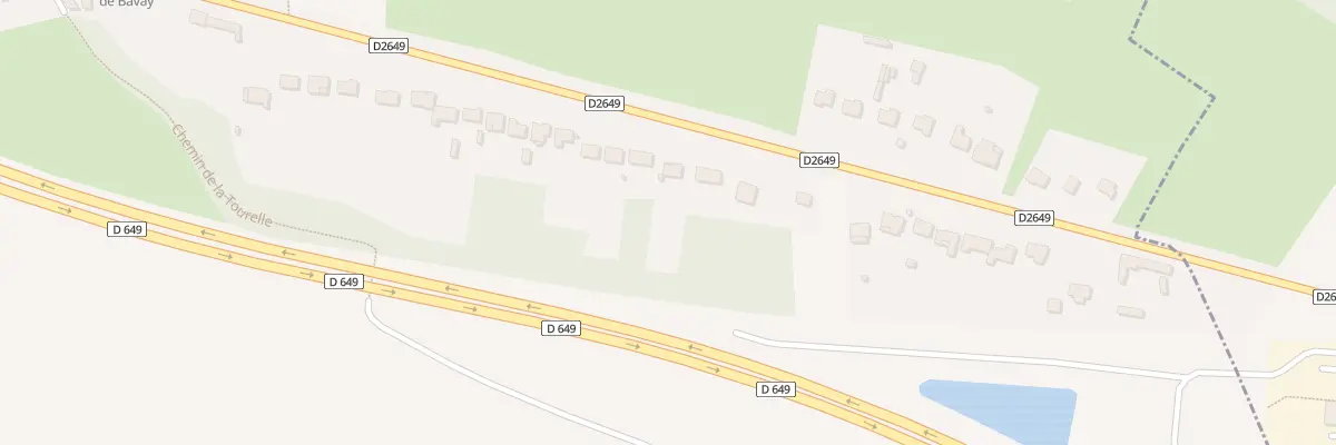 Plan du 48 Rte de Bavay à Jenlain
