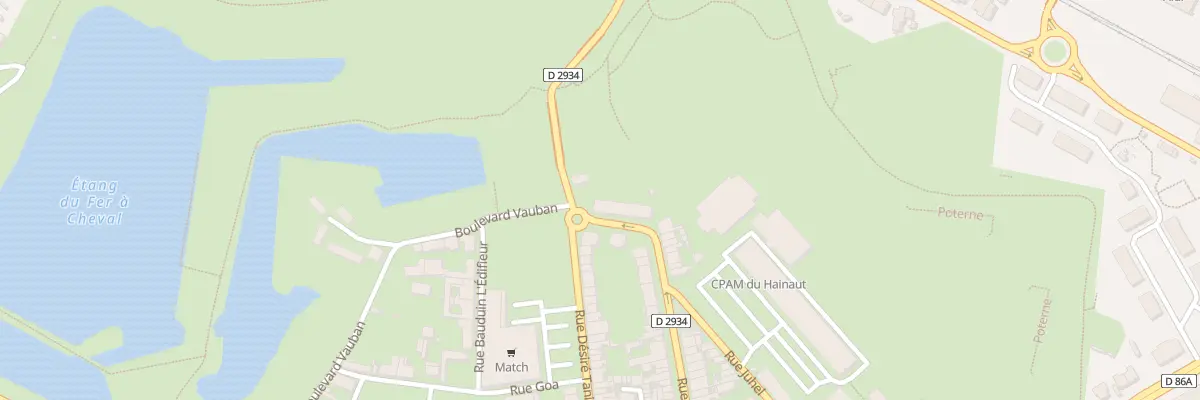 Plan du 70 Imm Montplaisir Rue Thiers à Salesches
