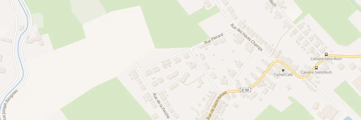 Plan du 19 Rue de la Perche à Thivencelle