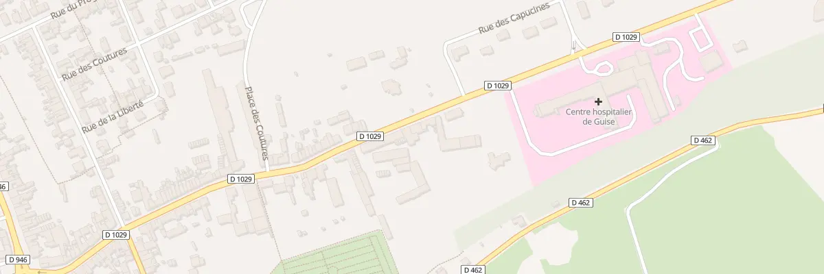 Plan du 576 Rue des Docteurs Devillers à Guise