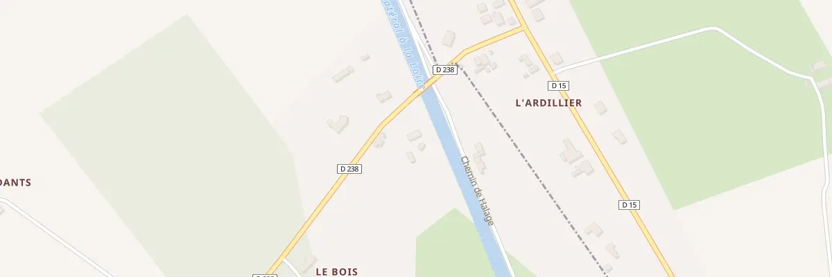 Plan du 5111 L’Ardillier à Paray-le-Frésil