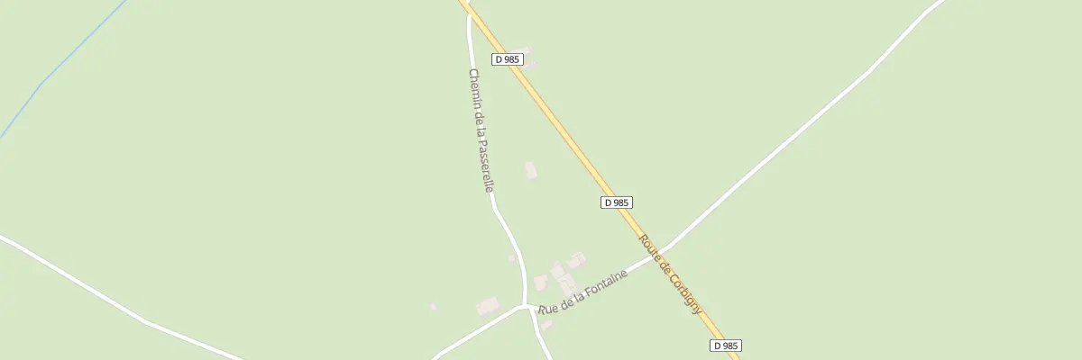 Plan du 5000 Petit Flez à Flez-Cuzy