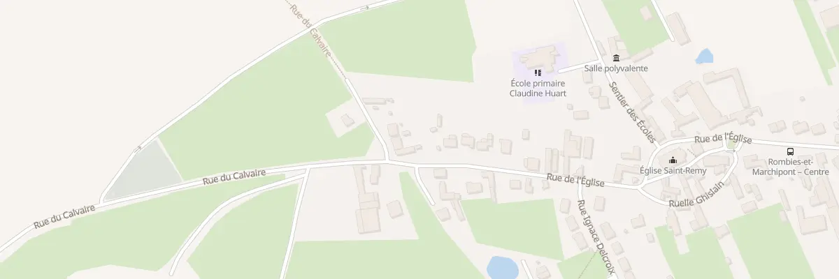 Plan du 2 Rue du Calvaire à Rombies-et-Marchipont
