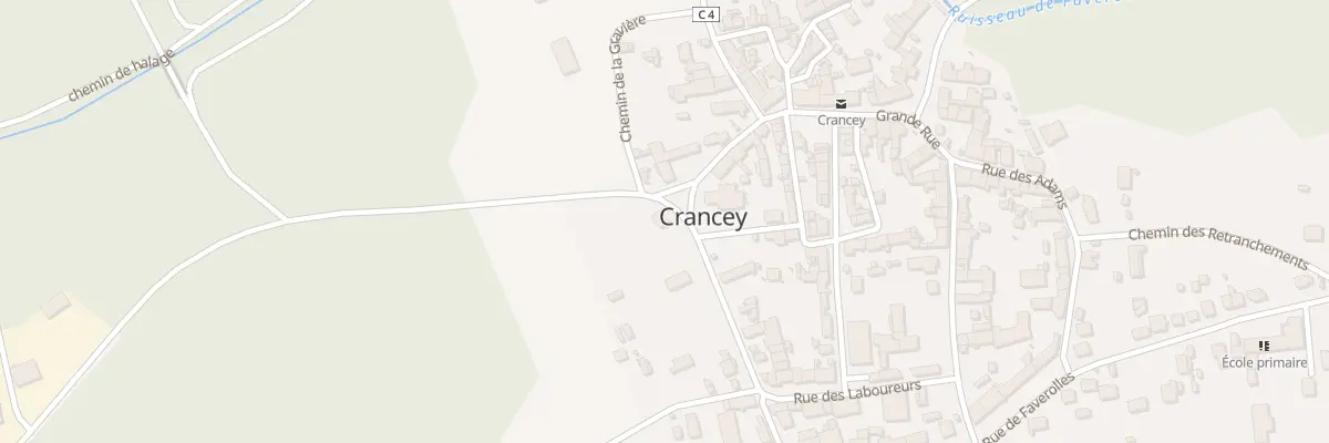 Plan du 123 Le Village à Crancey