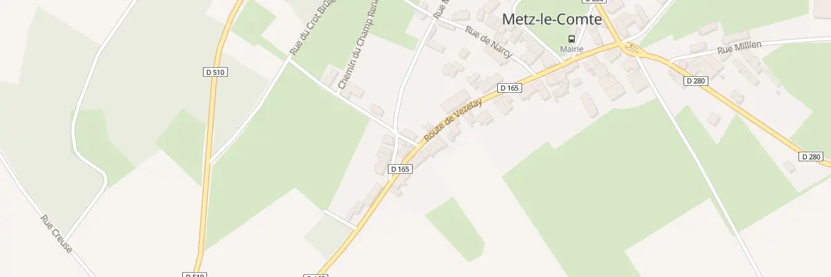 Plan du 2 Rue des Vignes du Four à Metz-le-Comte