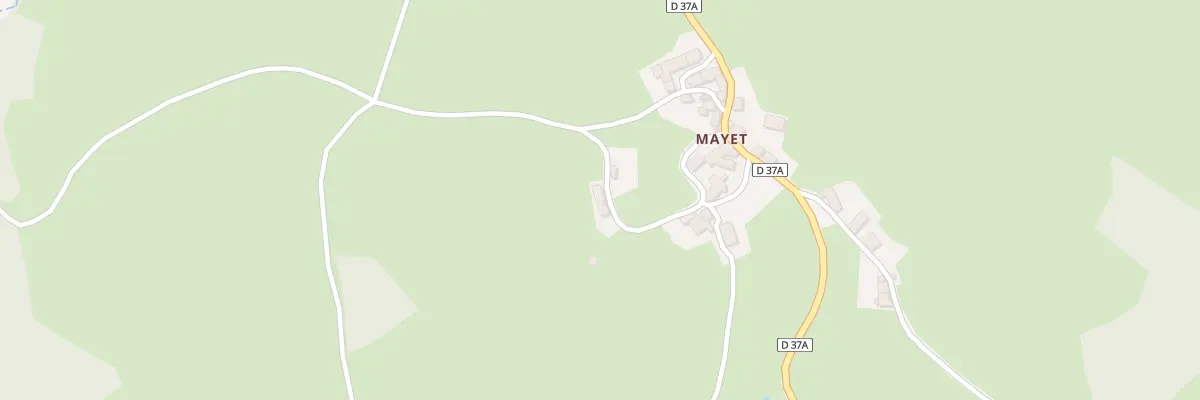 Plan du 5336 Mayet à La Chapelle-Agnon