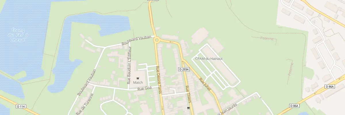 Plan du 69 Rue Thiers au Quesnoy