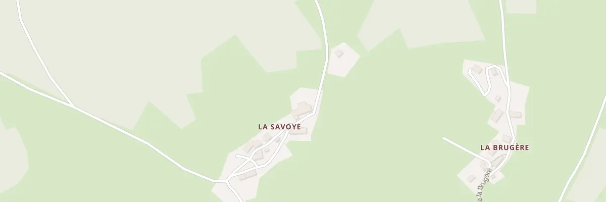 Plan du 5090 La Savoye à Novacelles