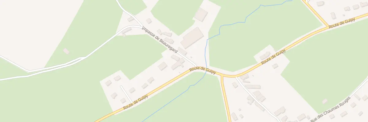 Plan du 1 Imp de Beauregard à Chaumot