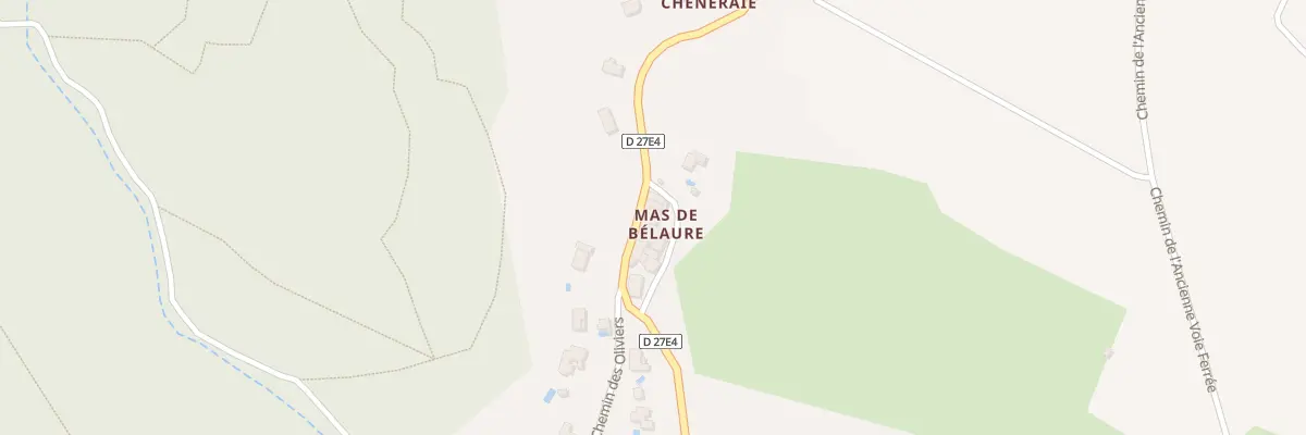 Plan du 5083 Mas de Bellaure à La Boissière