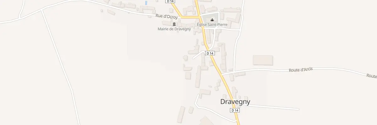 Plan du 5 Rle des Vignes à Dravegny