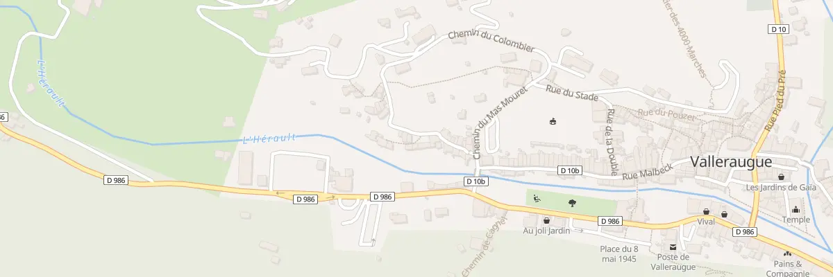 Plan du 5092 Rue du Mas Carle à Val-d’Aigoual