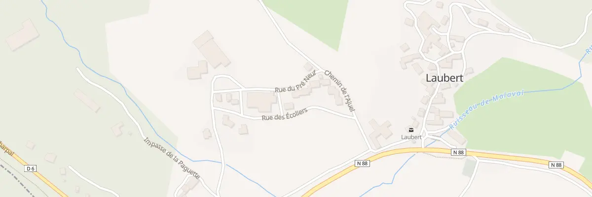 Plan du 5090 Laubert Village à Laubert