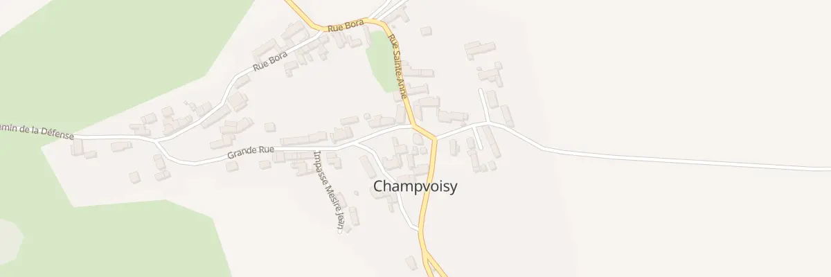 Plan du 4 Pl de la Fontaine à Champvoisy