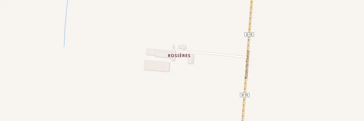 Plan du 5107 Rosieres à Paray-le-Frésil