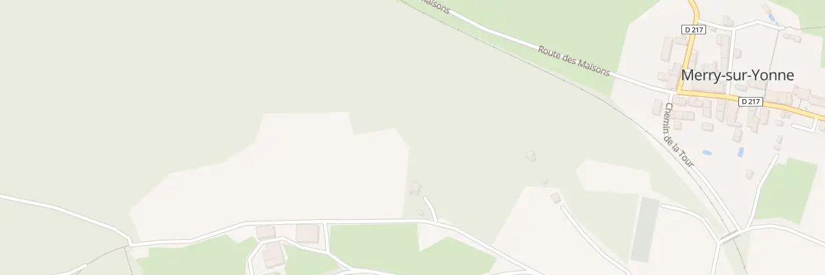 Plan du 224 Les Chaumes de la Tour à Merry-sur-Yonne