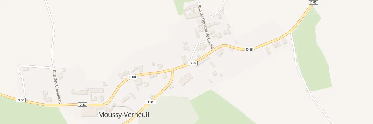 Plan du 16 Rue du Chemin des Dames à Moussy-Verneuil