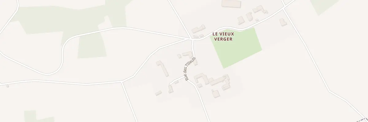 Plan du 2 Rue des Tilleuls à Cérilly