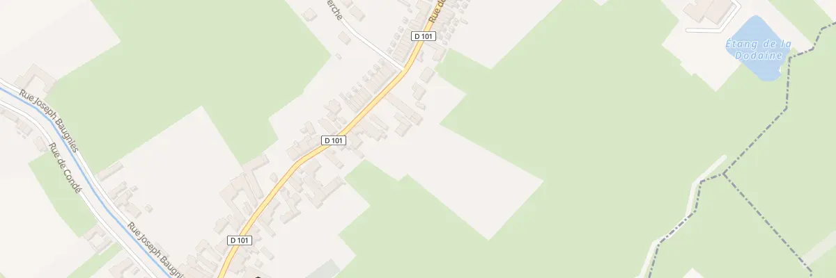 Plan du 40 Rue de Saint-aybert à Thivencelle