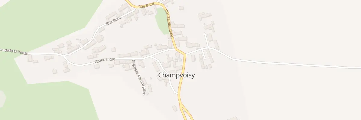 Plan du 3 Pl de la Fontaine à Champvoisy